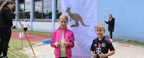 Grundschule trifft Kinderleichtathletik an der Reußenbergschule Tiefenbach 